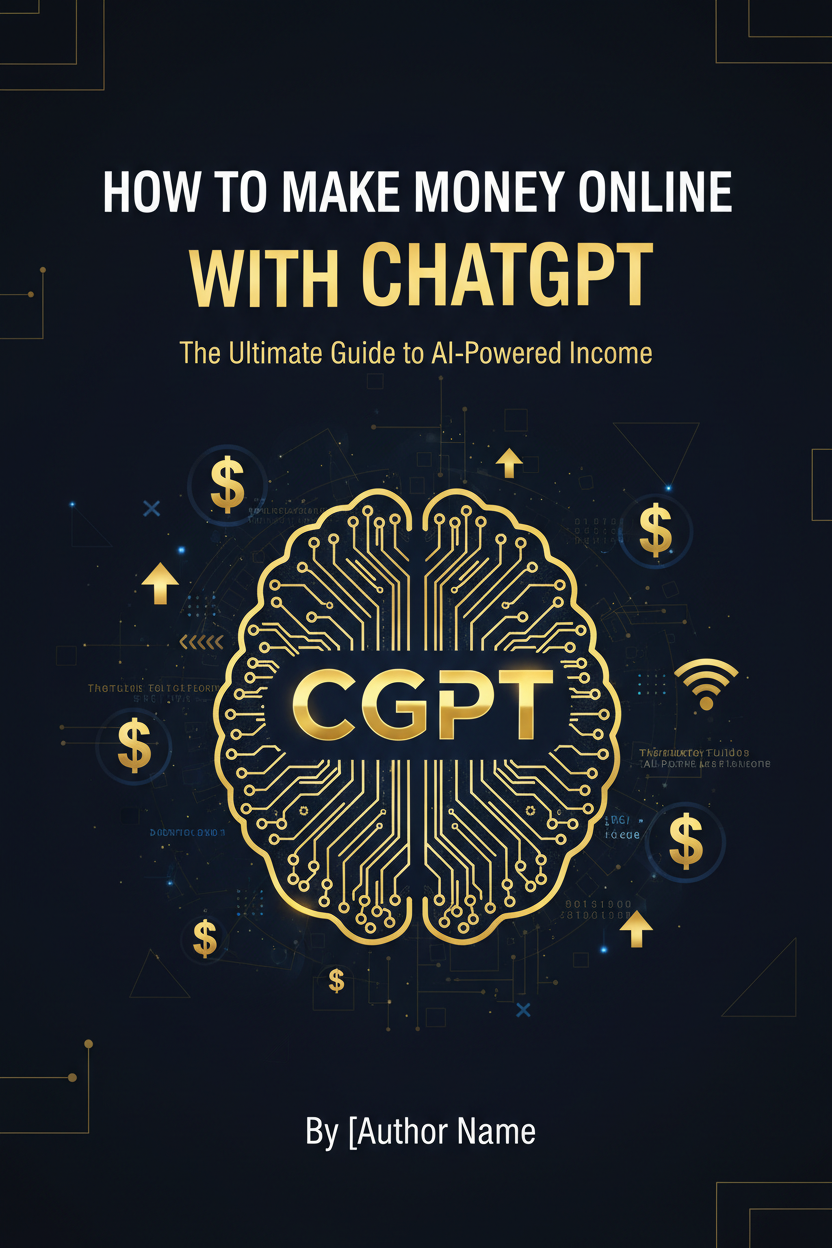 How to Make Money Online with ChatGPT ebook cover