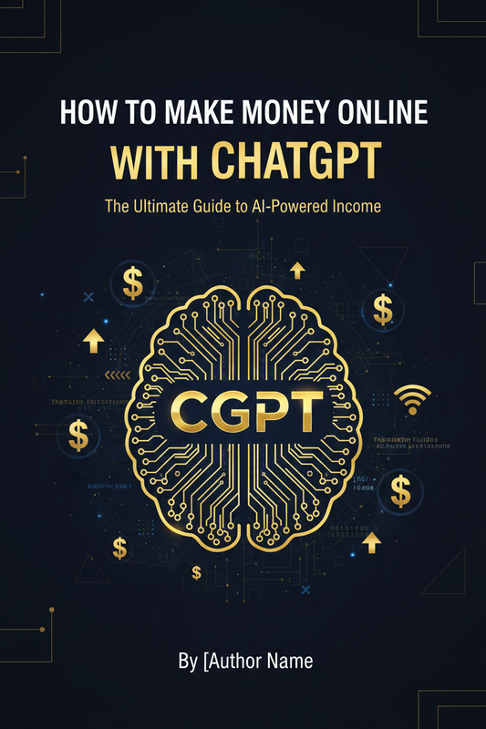 How to Make Money Online with ChatGPT ebook cover