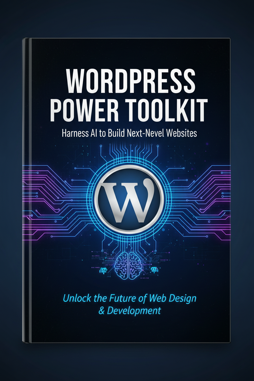 WordPress Power Toolkit: Harness AI to Build Next-Level Websites - Ebook Cover