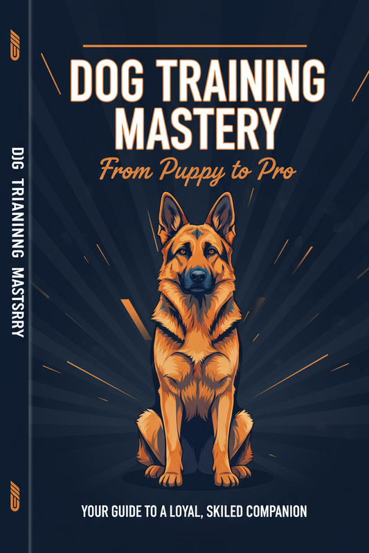 Dog Training Mastery From Puppy to Pro - Ebook Cover